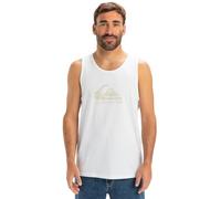 Quiksilver, Ev Comp Logo Tank Camiseta, Hombres, XS, White