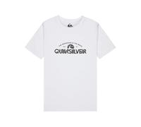 Quiksilver EV Corpo Classic - Camiseta de Manga Corta para niño, Color Blanco