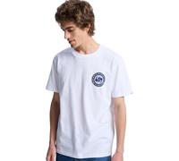 Quiksilver EV Duality - Camiseta de Manga Corta - Hombre - Blanco.