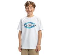 Quiksilver, Ev Locked Up Camiseta de Manga Corta, Niño, 16 años, White