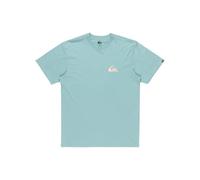 Quiksilver, Ev Mini Logo Camiseta de Manga Corta, Hombres, S, Aquifer