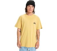 Quiksilver EV Mini Logo SS - Camiseta de Manga Corta, Color Amarillo XS
