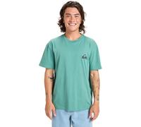 Quiksilver EV Mini Logo SS - Camiseta de Manga Corta, Color Verde XS