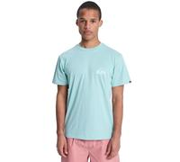 Quiksilver - Camiseta de Manga Corta con Logotipo de SS para Hombre, Color Azul
