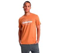 Quiksilver, Ev Shape All Day Camiseta de Manga Corta, Hombres, S, BRAN