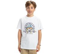 Quiksilver EV Skull Feast SS YTH Camiseta, White, 16 años Niños