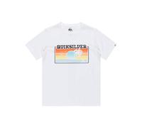 Quiksilver, Ev Sun Faded Camiseta de Manga Corta, Niño, 14 años, White