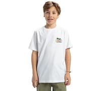 Quiksilver, Ev Sunny Palms Camiseta de Manga Corta, Niño, 12 años, White