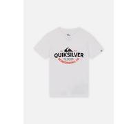 Quiksilver, Ev Typed out Camiseta de Manga Corta, Niño, 14 años, White