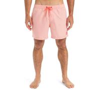 Quiksilver Everyday Deluxe Volley 15 Pantalones Cortos, Fiery Coral, XS para Hombre