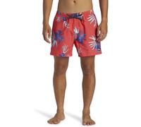 Quiksilver Everyday Mix Volley 15" - Short de Natación - Hombre - Rojo.