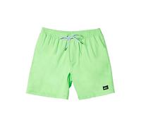 Quiksilver Everyday Solid 15", Bañador para Hombre, Lime Punch, S