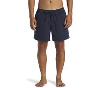 Quiksilver Everyday Solid 15", Bañador para Hombre, Total Eclipse, S