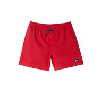 Quiksilver Everyday Solid Volley 14", Bañador para Niño, High Risk Red, 8 Años