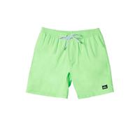 Quiksilver Everyday Solid Volley 14", Bañador para Niño, Lime Punch, 14 Años