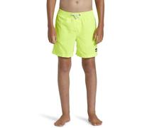 Quiksilver Everyday Solid Volley YTH 14 Pantalones Cortos, Amarillo de Seguridad, 140 para Niños