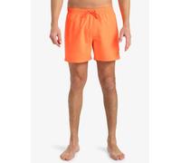 Quiksilver Everyday Solid Volley 15 Pantalones Cortos, Coral ardiente, S para Hombre
