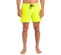 Quiksilver Everyday Solid Volley 15 Pantalones Cortos, Amarillo de Seguridad, S para Hombre