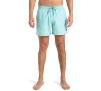 Quiksilver Everyday Solid Volley 15 Pantalones Cortos, Aqua Sky, M para Hombre