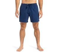 Quiksilver Everyday Solid Volley 15 Pantalones Cortos, Azul (Estate Blue), S para Hombre