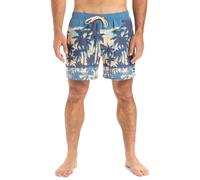 Quiksilver Everyday Straight Volley 15 Pantalones Cortos, Coronet Blue Tropicamo, M para Hombre