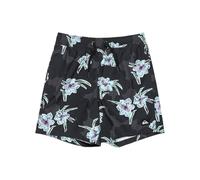 Quiksilver Everyday Straight Volley Yth14 Pantalones Cortos, Backyards Black-Kvj7, 16 años para Niños