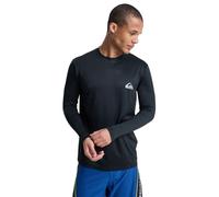 Quiksilver Everyday Surf - Camiseta de Surf de Manga Larga con UPF 50 - Hombre - Negro.
