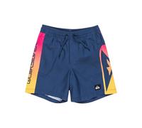 Quiksilver Everyday Volley Yth14 Pantalones Cortos, Estate Blue Holmes, 128 para Niños