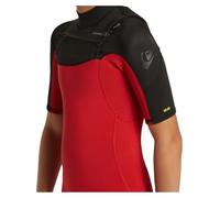 Quiksilver - Everydayssions 2/2Mm Traje de Surf, Niño, High Risk Red, 8
