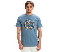 Quiksilver EVO Bubble Wrapped - Camiseta de Manga Corta - Hombre - Azul.