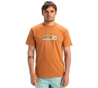 Quiksilver, EVO Endless Type Camiseta de Manga Corta, Hombres, M, BRAN