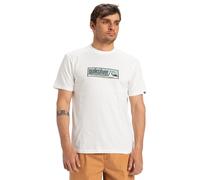 Quiksilver EVO Endless Type SS Camiseta, Snow White, XL Hombre