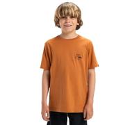 Quiksilver, EVO Original BS tee Camiseta de Manga Corta, Niño, 14 años, BRAN