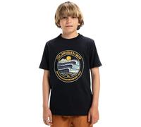 Quiksilver, EVO Threeas Camiseta de Manga Corta, Niño, 14 años, Black