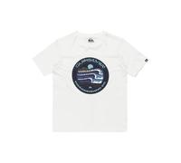 Quiksilver, EVO Threeas Camiseta de Manga Corta, Niño, 16 años, Snow White