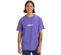 Quiksilver Fineline SS Camiseta, Dusted Peri, L Hombre