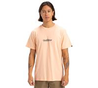 Quiksilver, Fineline Camiseta de Manga Corta, Hombres, XS, Peach Parfait