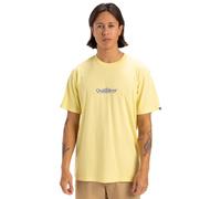 Quiksilver, Fineline Camiseta de Manga Corta, Hombres, XS, Popcorn
