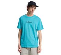 Quiksilver Fineline SS - Camiseta de Manga Corta para Hombre, Color Azul