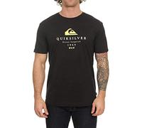 Quiksilver - First Fire Camiseta para Adulto, Negro(Multicolor), M