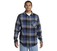 Quiksilver Flannel Sudadera, Estate Blue Motherfly, Estándar para Hombre