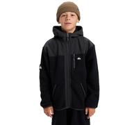 Quiksilver Forro Polar Back to S School para niño, Color Negro, Talla 8