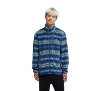 Quiksilver Forro Polar con Cremallera Completa NO Destination FZ para Hombre, Color Azul
