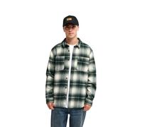 Quiksilver Glenbrook - Camisa Amplia de Manga Larga - Hombre - Verde.