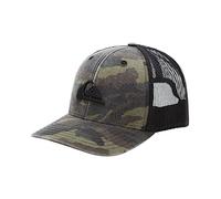 Quiksilver Gorra Grounder Trucker para Hombre, Camuflaje Grounder, Taille Unique