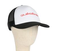 Quiksilver Gorra Trucker Omni Con Visera Curvada Ajustable Blanca