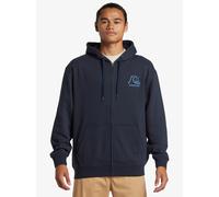 Quiksilver Gráfico Hombre Cremallera Sudadera Azul Marino AQYFT03413 KTP0 Tallas