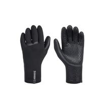 Quiksilver Guante de traje de neopreno Marathon Sessions de 3 mm, 5 dedos, color negro | grande