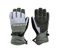 Quiksilver - Guantes de esquí niños - Mission Youth Glove Flint Stone - Talla Infantil M - Gris Gris M
