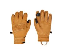 Quiksilver - Guantes de esquí - Squad Glove Almond de Lana - Talla M - Marrón Marrón M